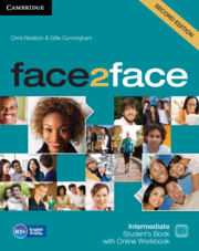FACE2FACE INTERMEDIATE 2nd ED Student's Book + Online Workbook