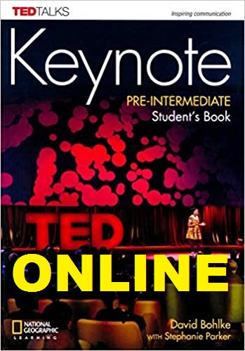 KEYNOTE Pre-Intermediate Online Student's eBook Without answers