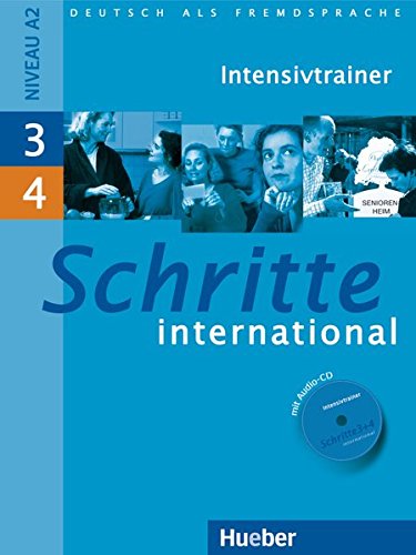 SCHRITTE INTERNATIONAL 3+4, Intensivtrainer + Audio-CD