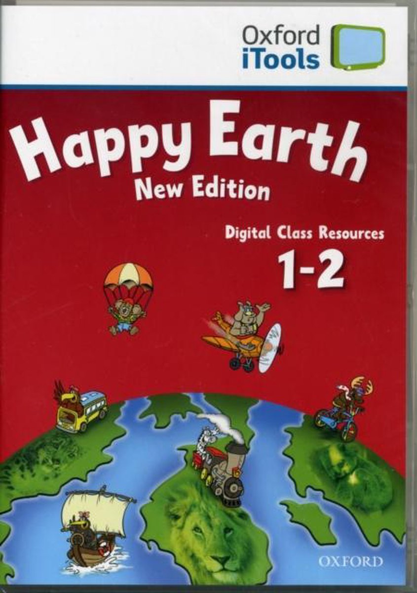HAPPY EARTH 1-2 NEW EDITION Digital Class Resources Oxford ITOOLS DVD-ROM 