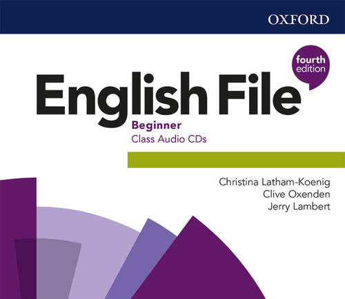 ENGLISH FILE BEGINNER 4th ED Class Audio CDs