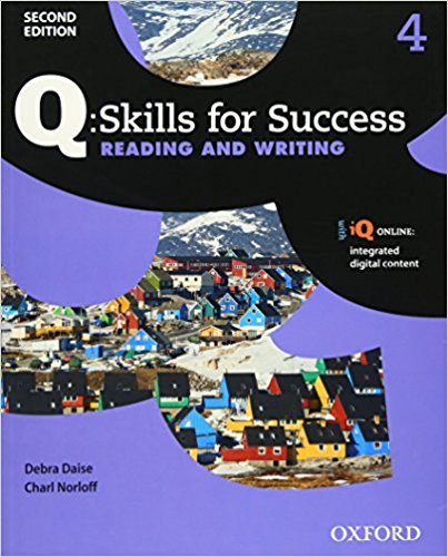 Q:SKILLS FOR SUCCESS 2nd ED READING AND WRITING 4 Student's Book+IQ Online