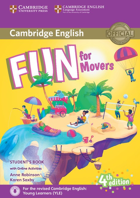 FUN FOR MOVERS 4th ED Student's Book + Online Activities + Audio + Home Fun Booklet