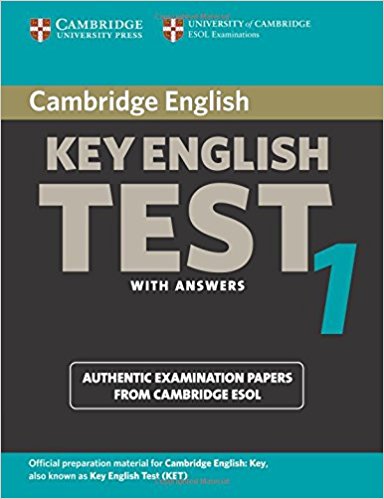 CAMBRIDGE KEY ENGLISH TEST 1 Student's Book with Answers