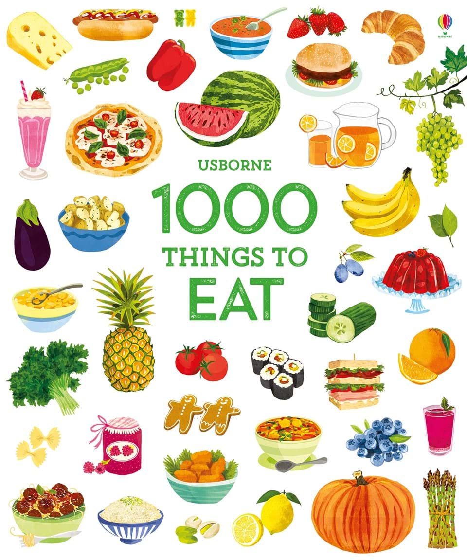 1000 THINGS TO EAT Book 