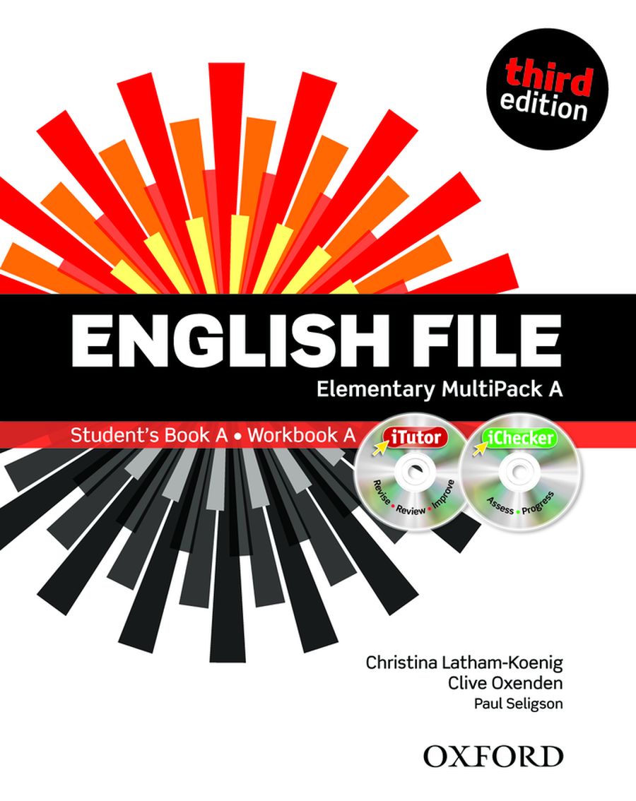 ENGLISH FILE ELEMENTARY 3rd ED Student's Book A + Workbook A  with iTutor and iChecker