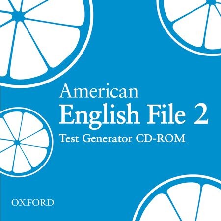 AMERICAN ENGLISH FILE 2 TEST GENERATOR CD-ROM