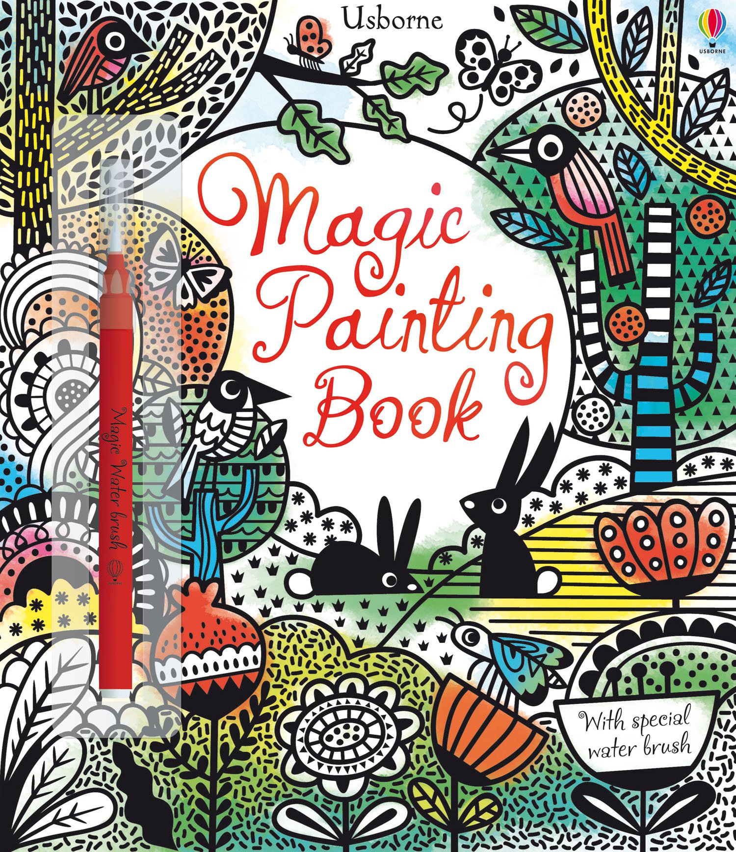 AB Oth Magic Painting Book PB + paint brush