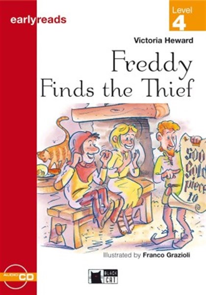 FREDDY FINDS THE THIEF (EARLYREADS LEVEL 4)  Book with AudioCD