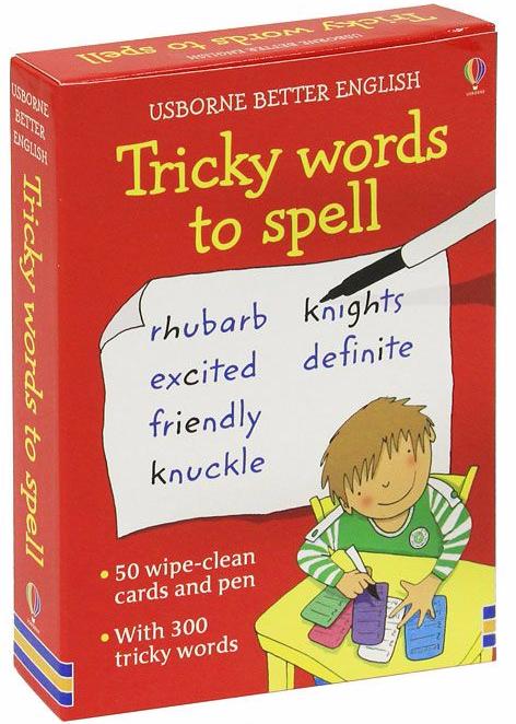 Flashcards Tricky Words to Spell (U Better English)