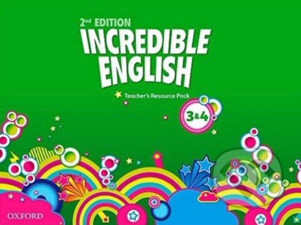 INCREDIBLE ENGLISH  2nd ED 3-4 Teacher's Resource Pack
