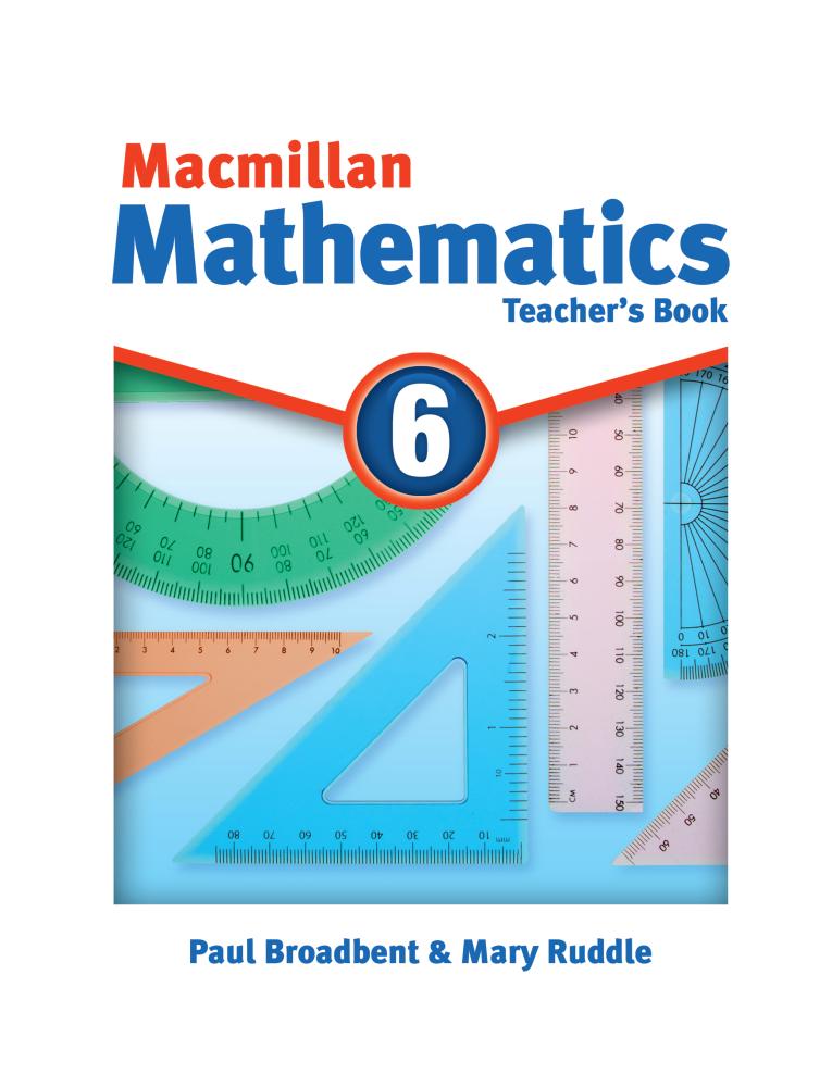 MACMILLAN MATHEMATICS 6 Teacher's Book + eBook Pack