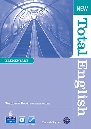 NEW TOTAL ENGLISH ELEMENTARY Teacher's  Book+ Teacher's Resource Disk Pack