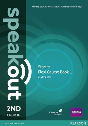 SPEAKOUT 2nd ED STARTER Flexi Course Book 1 with DVD-ROM
