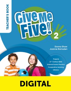 GIVE ME FIVE! 2 Digital Teacher's Book + Navio App