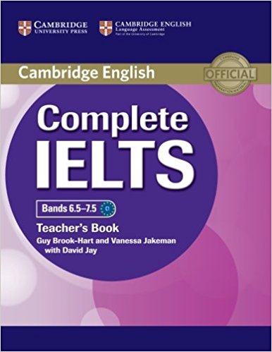 COMPLETE IELTS Bands 6.5-7.5 Teacher's Book