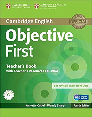 Objective First 4th Ed Teacher's Book +Teacher's Resources CD-ROM