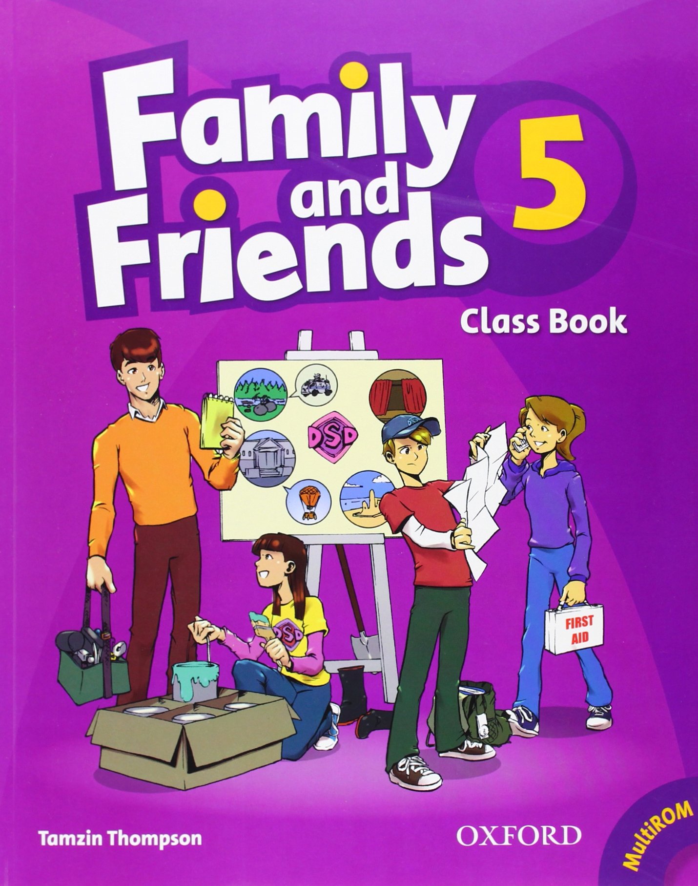 FAMILY AND FRIENDS 5 Class Book + MultiROM