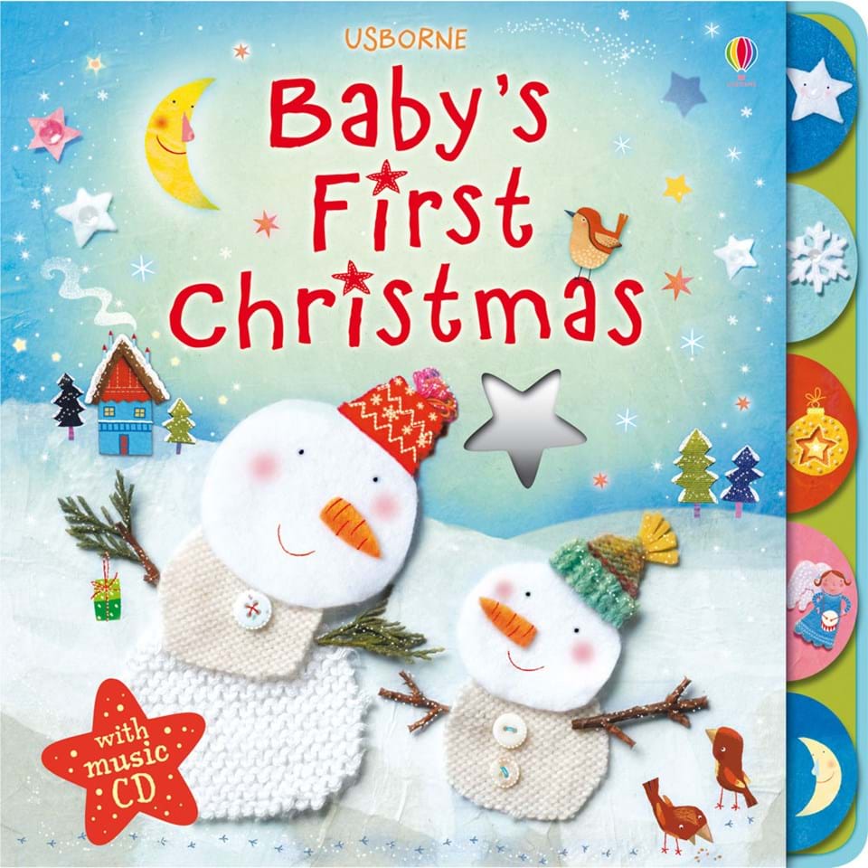 BABY'S FIRST CHRISTMAS Book + Audio CD