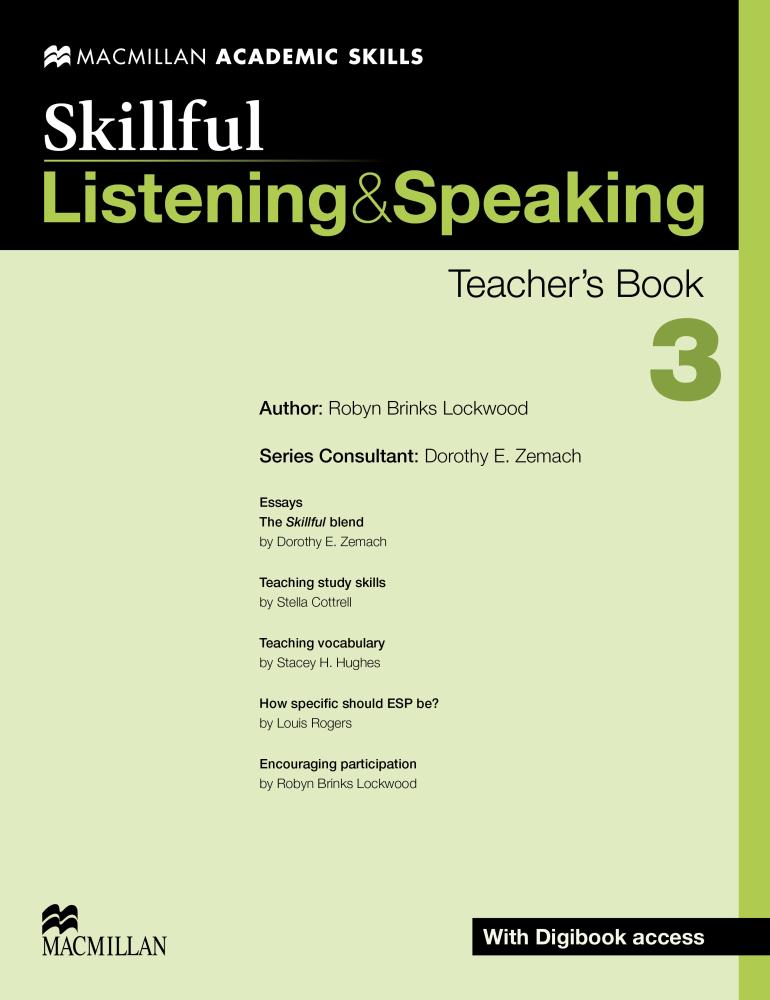 SKILLFUL LISTENING AND SPEAKING 3 Teacher's Book+Access Code