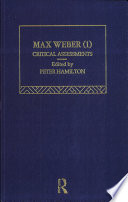 Crit Assess Max Weber 1 V3: 1