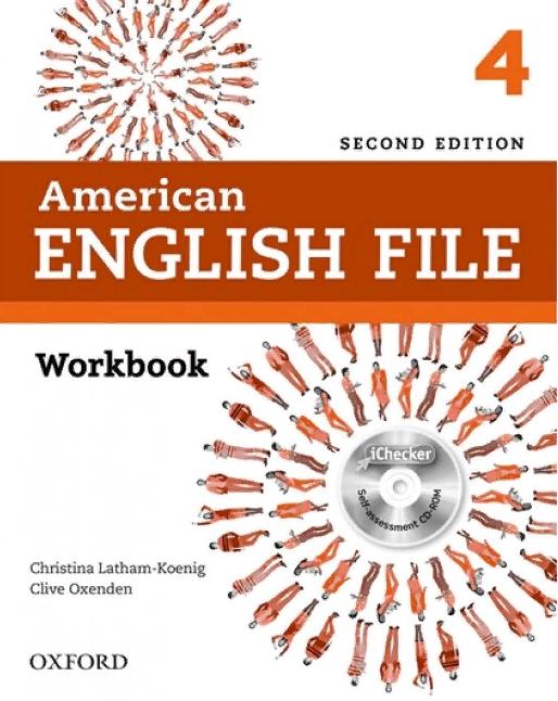 AMERICAN ENGLISH FILE 2nd ED 4 Workbook + Ichecker