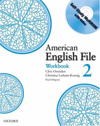 AMERICAN ENGLISH FILE 2 Workbook + Multi-ROM Pack