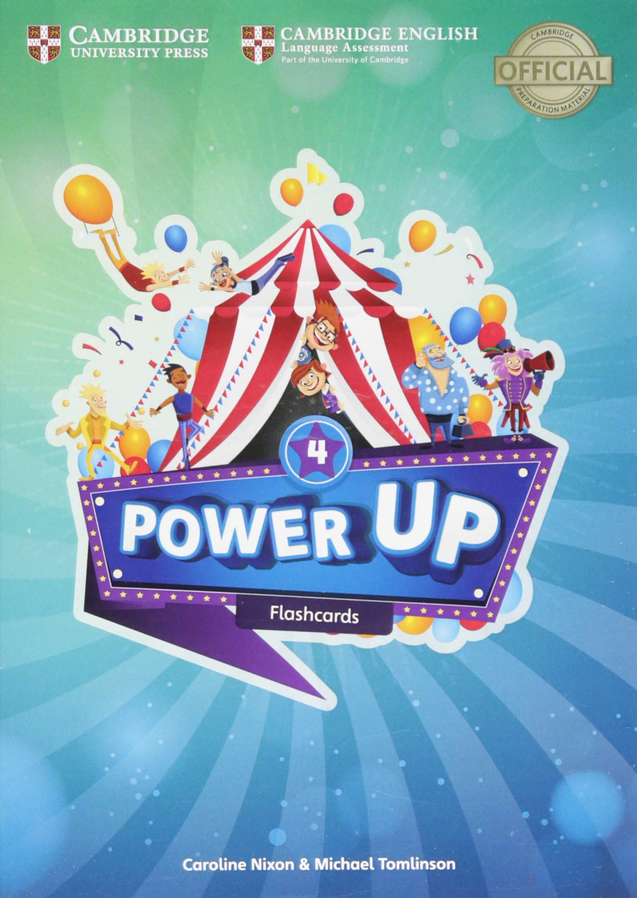 POWER UP 4 Flashcards (Pack Of 185)