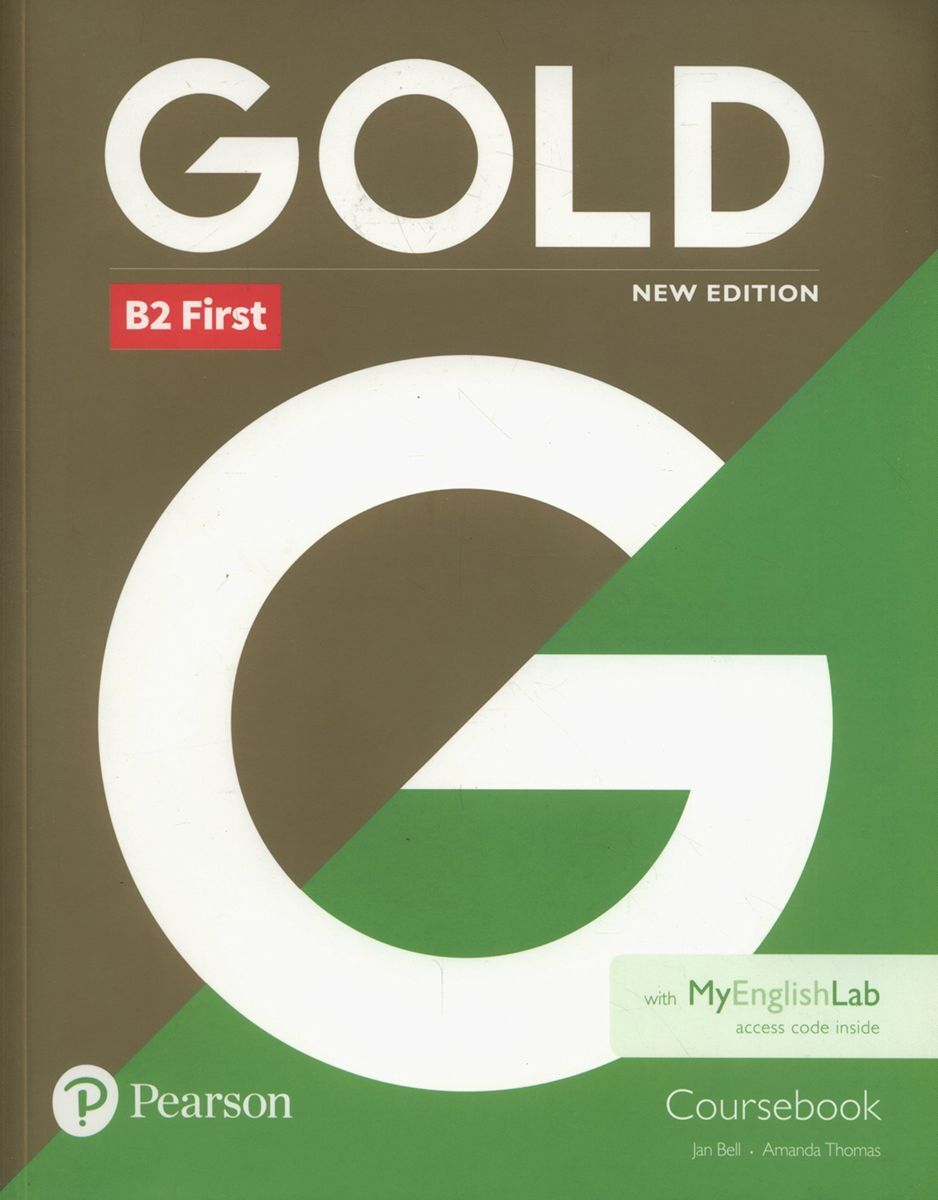 GOLD FIRST 2018 Coursebook + MyEnglishLab