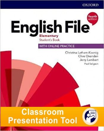 ENGLISH FILE ELEMENTARY 4th ED Classroom Presentation Tool Student's Book