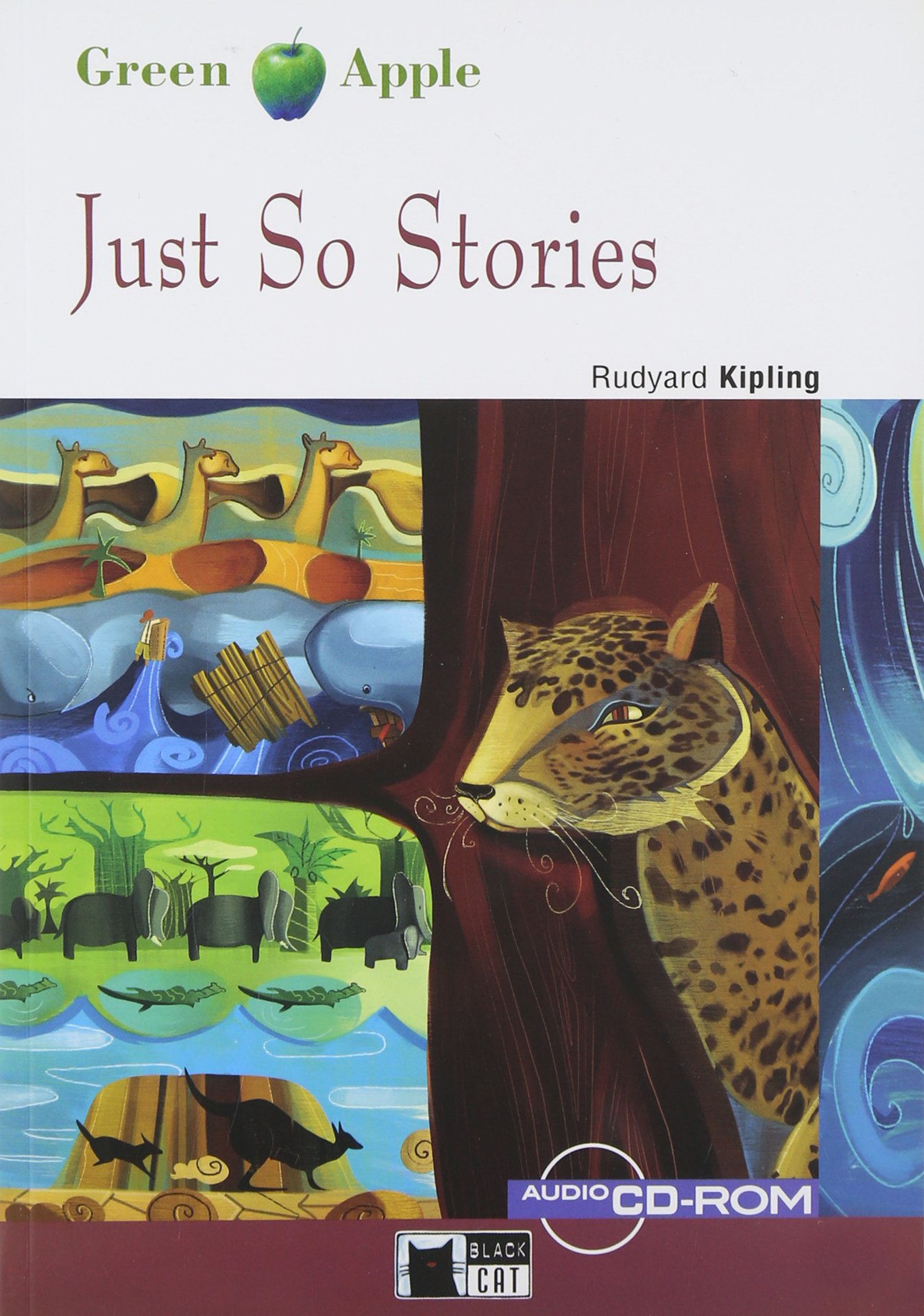 JUST SO STORIES (GREEN APPLE,STARTER A1) Book+ AudioCD+CD-ROM