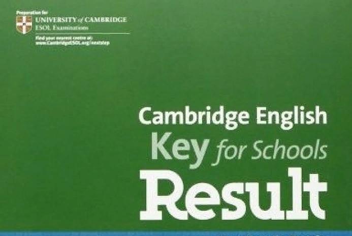 CAMB ENG KEY FOR SCHOOLS RESULT OnLine SKILLS PRACTICE $ *