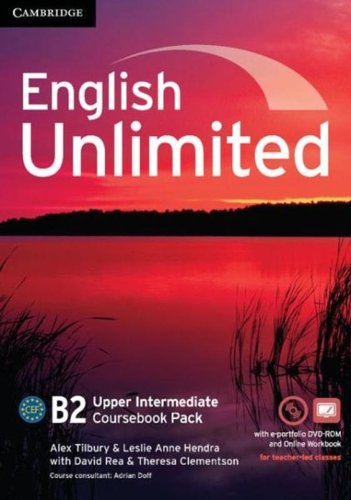 ENGLISH UNLIMITED UPPER-INTERMEDIATE Coursebook + e-Portfolio + Online Workbook Pack  