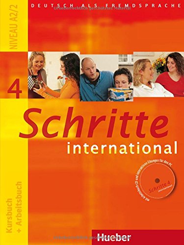 SCHRITTE INTERNATIONAL 4 Kursbuch+Arbeitsbuch+AudioCD zum Arbeitsbuch