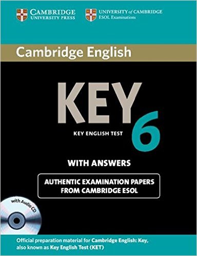 CAMBRIDGE ENGLISH KEY 6 Self-study Pack (Student's Book with Answers + Audio CD)