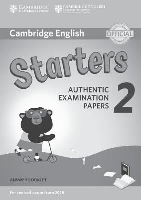 NEW CAMBRIDGE ENGLISH YOUNG LEARNERS PRACTICE TESTS STARTERS 2  Answer Booklet
