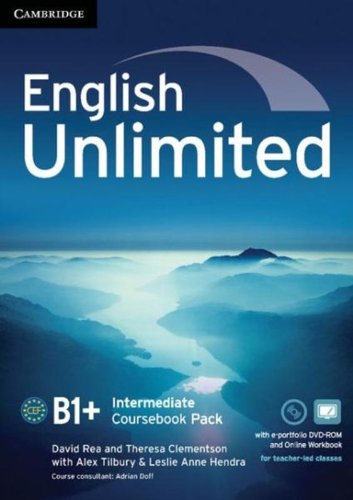ENGLISH UNLIMITED INTERMEDIATE Coursebook + e-Portfolio + Online Workbook Pack  