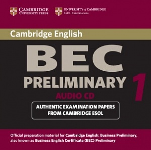 CAMBRIDGE BEC 1 PRELIMINARY Audio CD