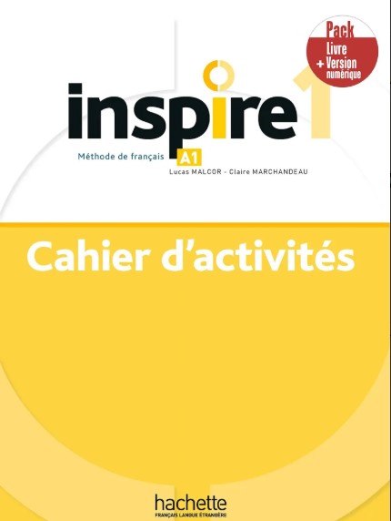 INSPIRE 1 Cahier + Version numérique Pack