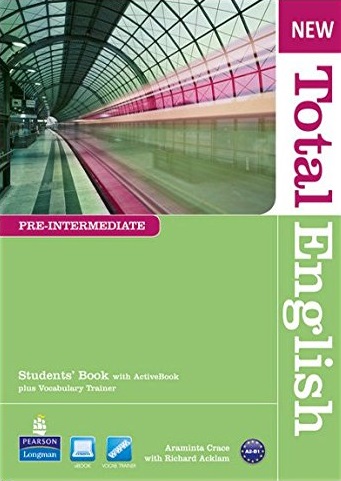 NEW TOTAL ENGLISH PRE-INTERMEDIATE  Student's  Book+ DVD+Active book