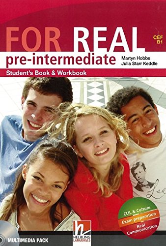 FOR REAL PRE-INTERMEDIATE Student's Book + Workbook + CD-ROM + Links + Links Audio CD