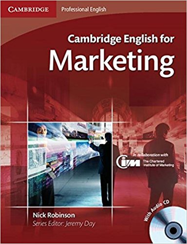 MARKETING (CAMBRIDGE ENGLISH FOR) Student's Book + Audio CD (x2)