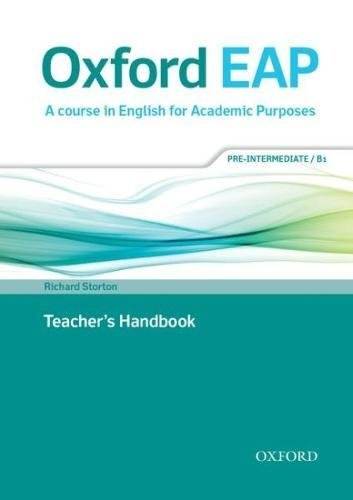 OXFORD EAP PRE-INTERMEDIATE Teacher's Book + DVD + Audio CD