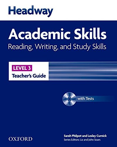 HEADWAY ACADEMIC SKILLS READING,WRITING, AND STUDY SKILLS LEVEL 3  Teacher's Guide with Tests CD-ROM