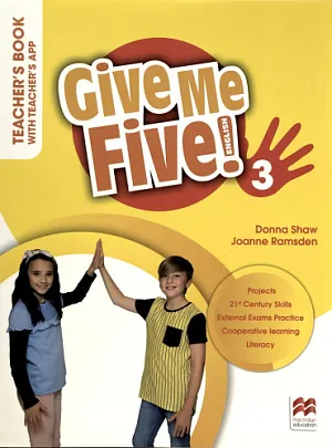 GIVE ME FIVE! 3 Teacher's Book with Teacher's App