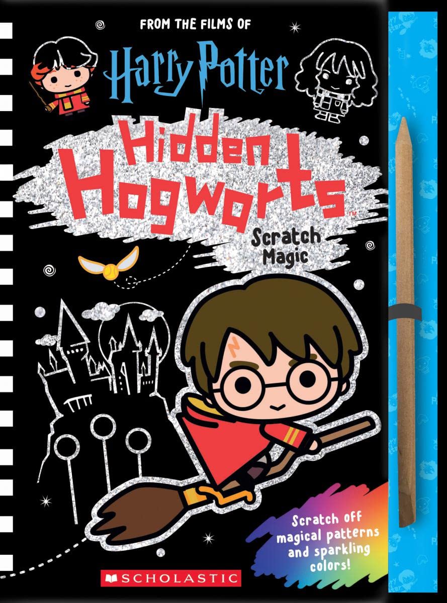 HARRY POTTER. HIDDEN HOGWARTS SCRATCH MAGIC Cinematic Guides 