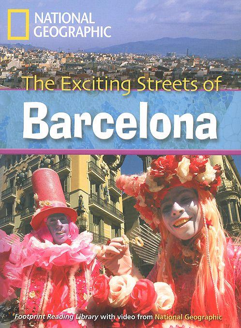 EXCITING STREETS OF BARCELONA (FOOTPRINT READING LIBRARY C1,HEADWORDS 2600)  Book+MultiROM