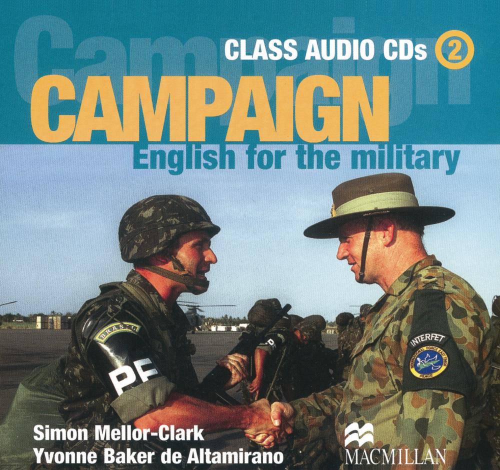 CAMPAIGN ENGLISH FOR THE MILITARY 2 Class Audio CD (x3)
