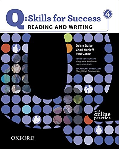 Q:SKILLS FOR SUCCESS READING AND WRITING 4 Student's Book+Online Practice