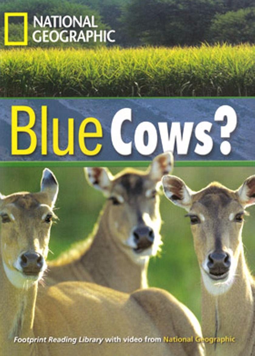 BLUE COWS? (FOOTPRINT READING LIBRARY B1,HEADWORDS 1600) Book+MultiRom